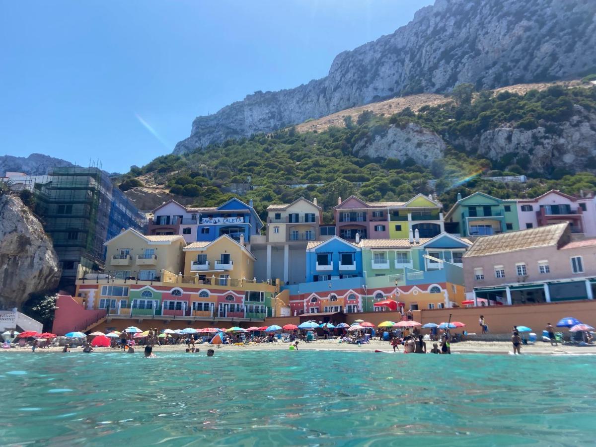 Apartmán Spectacular Beachfront Duplex On The Mediterranean - Caleta, Catalan Bay Gibraltar Exteriér fotografie